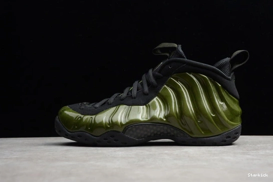 Nike Green Black Air One Legion Men Foamposite 314996-301 1023
